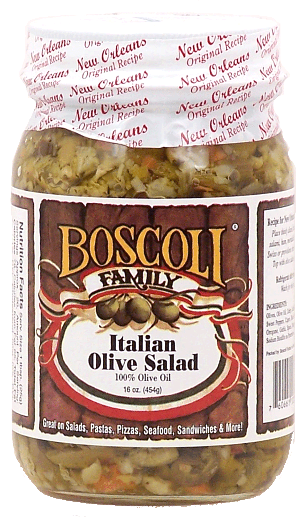 Boscoli&nbsp;Family&nbsp;italian olive salad, 100% olive oil Full-Size Picture